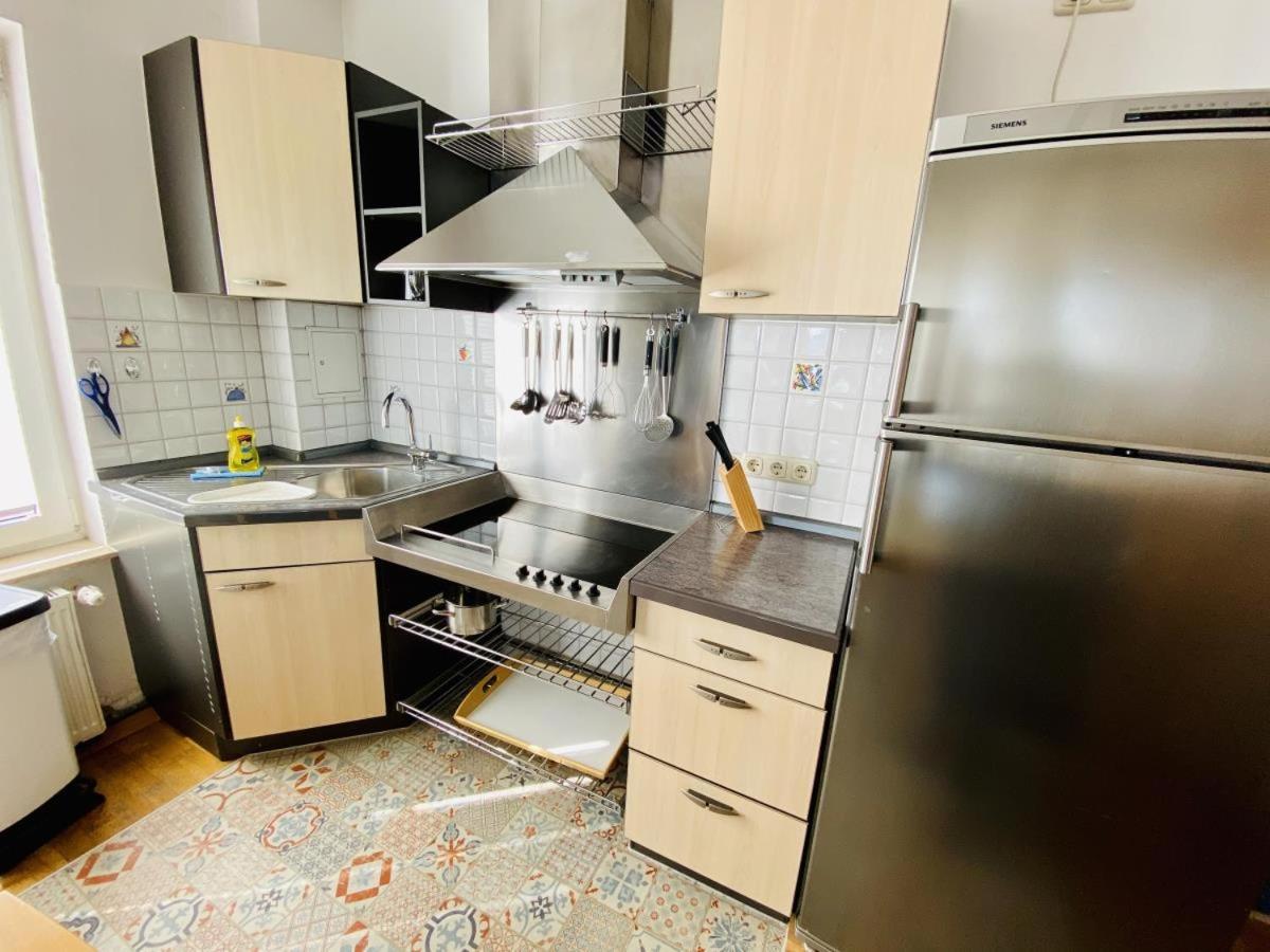Stromperle, Direkt Am Alten Strom Rostock Esterno foto